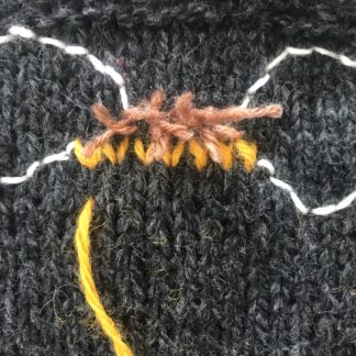 Workshop i broderi på strik