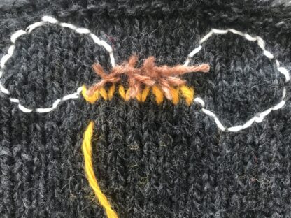 Workshop i broderi på strik